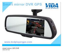 China DVR rearview mirror gps with Bluetooth Smart Operation System rearview mirror for sale