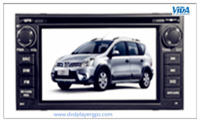 China Nissan Two DIN 6.2'' Car DVD Player with gps/TV/BT/RDS/IR/AUX/IPOD special for LIVINA 2013 for sale
