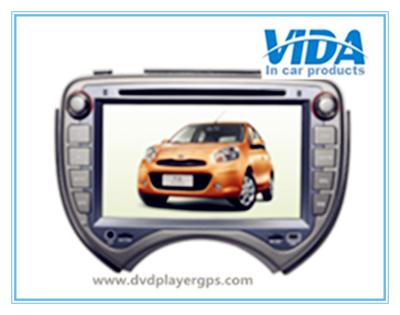 China Nissan Two DIN 7'' Car DVD Player with gps/TV/BT/RDS/IR/AUX/IPOD special for March for sale