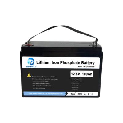 China Lithium 100Ah 12V LiFePO4 Battery Pack For RVs Caravans Motorhomes for sale