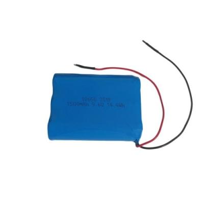 China 9.6V 1.5Ah 18650 3S1P LiFePO4 Lithium Battery Pack For Solar Light for sale