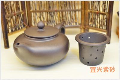 China Art Collective Use Authentic Yixing Teapot , Purple Sand Teapot Custom Pattern for sale