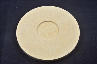 China Round Cordierite Kiln Furniture , Round Cordierite Baking Stone For Ceramic Insulator for sale