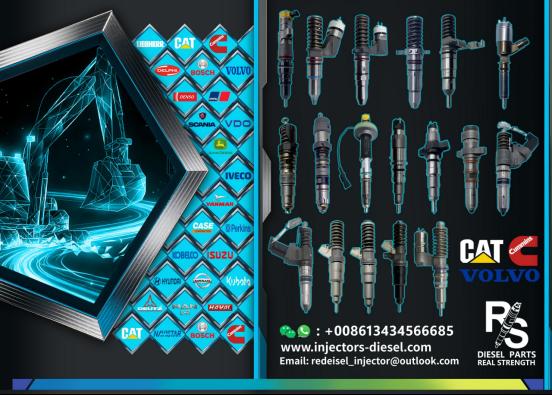 Caterpillar original 3126B/3126E HEUI 198-6605 222-5968 Diesel Fuel Injector 222-5972 10R-1306 10R-9239 0R-9350 197-7107 Excavator Engine Parts original new injector detail 7