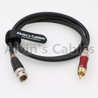 China cable original DAC Neutrik BNC de la cámara del cable de audio BNC de 12G Digitaces a Phono en venta