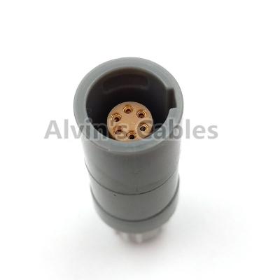 China Cable plástico del equipamiento médico de la serie del reemplazo del Pin P del conector 6 de Lemo del enchufe del Pin del plástico 6 de Lemo en venta