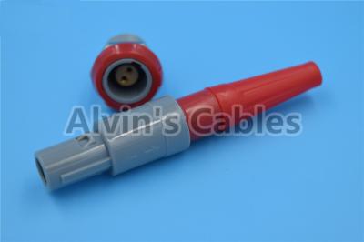China 2 Pin LEMO Connectors PAG / PLG Plastic Connector Circular Plastic Plug Connector Self Locking Power Connector for sale