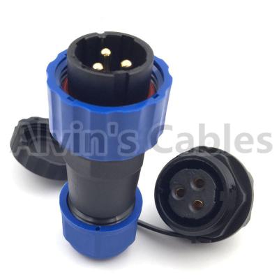 China SD20 TP ZM 2-14 Pin Plastic Electrical Connectors Male Plug Female Socket Connector for sale