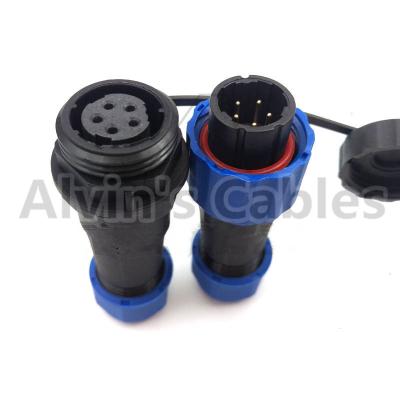 China SD16 Male Female Plug Socket Connector SD16 TP-ZP 2 3 4 5 7 9 Pin Round Form Sealed for sale