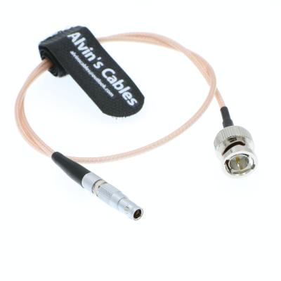 Chine Câble d'adaptateur de code de temps des câbles d'Alvin pour la prise épique rouge de l'écarlate BNC 4 au câble masculin de Pin Nor1438 à vendre