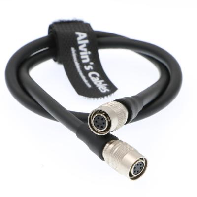 China 6 PIN Hirose Female to 6 Pin Female Extension Cable for Basler Cameras Audios for sale