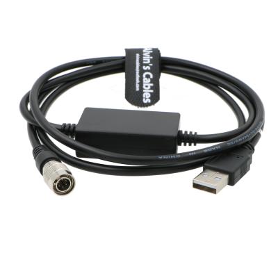 China Varón de 6 Pin Hirose para sumar el cable USB de datos de la estación para Sokkia Topcon para w8 w7 en venta