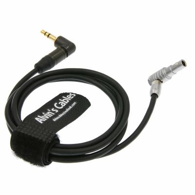 China 5 Pin Lemo Right Angle Male to Right Angle 3.5mm TRS Cable for ARRI  Mini Audio for sale