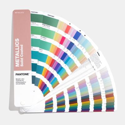 China 655 Metallic colors for print and packaging Pantone Metallics Guide SKU: GG1507A for sale