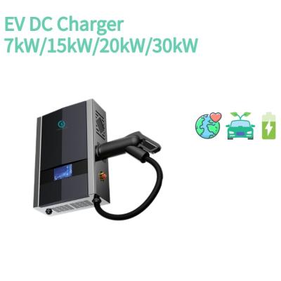 China CE ROHS 30kW OCPP1.6J WiFi EV Bmw Wall Mount Charger IK10 IP54 for sale