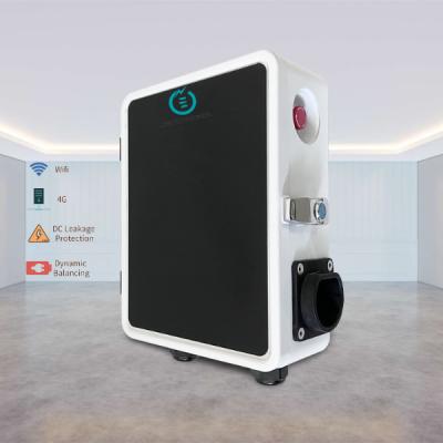 China 44kw 22kw RFID 3 Phase Wallbox EV Charger OCPP 1.6 Offline Operation for sale