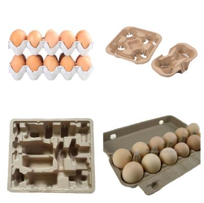 China Automatic Small Egg Tray Making Machine With Egg Carton Mold for sale