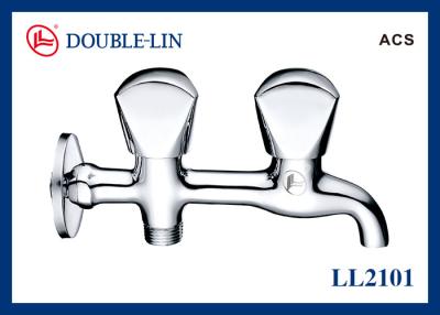 China 360° Double Zinc Alloy Handle 170mm Stopcock Tap for sale