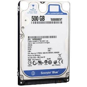 China High speed 2.5 inch SATA Hard Disk Drive 500GB with SATA or PATA interface for sale