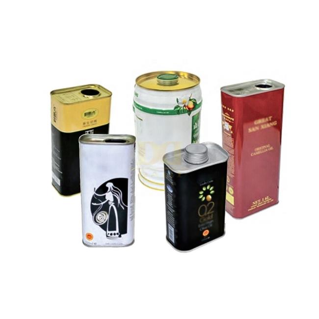 Olive oil packaging container