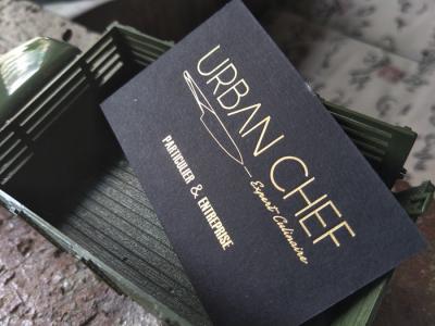 China Fashion Foil Stamped Business Cards Double Sided 90*54mm With Pantone Color for sale