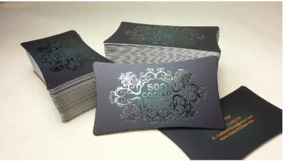 China High Class Spot Lamination Business Card for sale