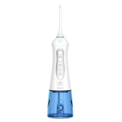 China 3 Modes Nicefeel Water Flosser Electric With 300ml Blue Water Tank for sale