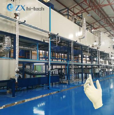 China Medical Latex Blue Disposable Rubber Production Line for sale