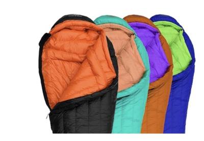 China Hiking Mummy Goose Down Sleeping Bag , 0°F Cold Weather Sleeping Bags For Adults for sale