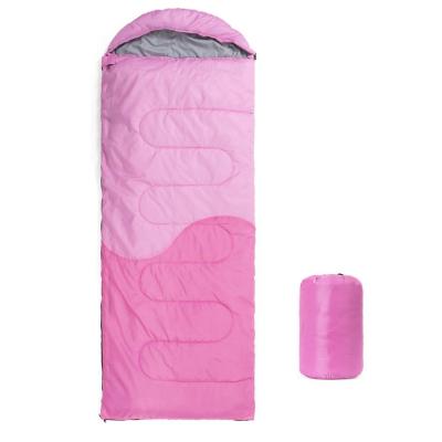 China 3 Seasons Sleeping Bag For Kids Camping Hiking , Warm Cold Weather Lightweight Portable With Compression Bag for sale