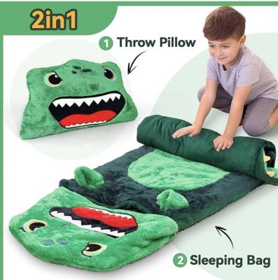 China Machine Washable Polyester Animal Themed Slumber Bag For Children'S Parties for sale