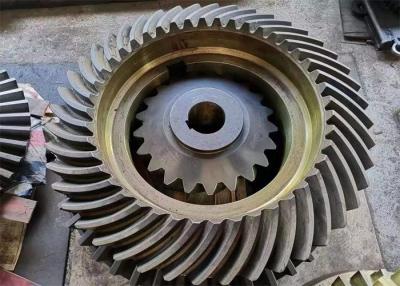 China Wheel Gear Rock Crusher Parts Continuously Engaged Transmit Motion Power for sale