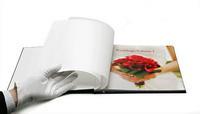 Chine X12 professionnel de la verticale 8 a personnalisé des albums photos pour le menu de restaurant à vendre