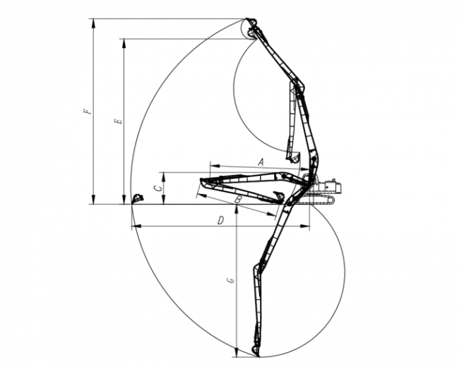 Excavator Long Arm 18 Meters Practical Excavator Dipper Arm Extension for Komatsu HITACHI HYUNDAI SANY 0