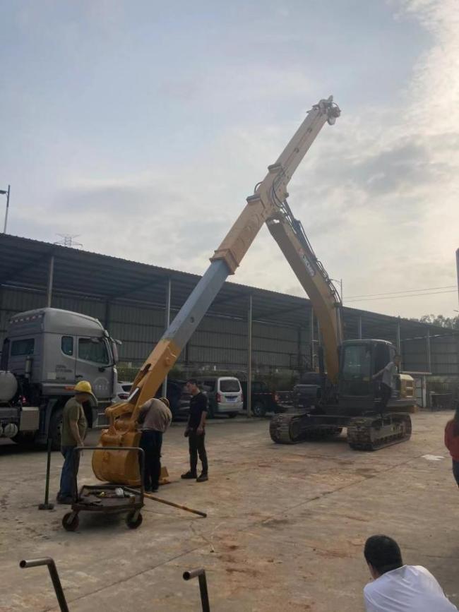 Antiwear 10-40ton Excavator Telescopic Boom Two Segment For SY PC ZX 2