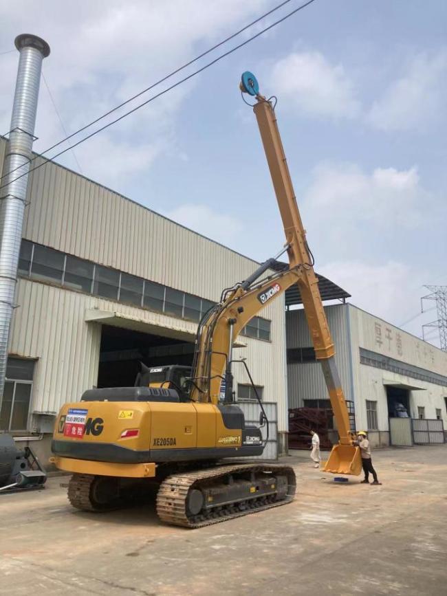 Antiwear 10-40ton Excavator Telescopic Boom Two Segment For SY PC ZX 4