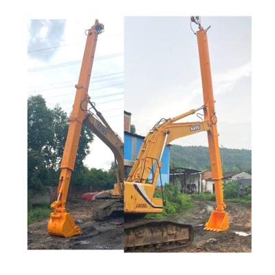 China Durable 14m 20T Excavator Telescopic Arm , Antiwear Excavator Boom And Stick for CAT320 for sale