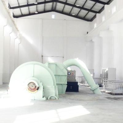 China gerador de turbina da água de 1000kw micro Pelton usado no central elétrica hidroelétrico à venda