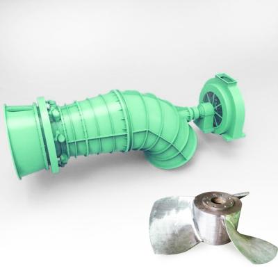 China Tipo tubular modificado para requisitos particulares del tubo de turbina de la hoja fija del generador hidráulico de turbina en venta