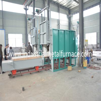 China Bogie Hearth Heat Treating Car Bottom Furnaces Equipment Electric 1 Zone 2400×1700×1300mm for sale