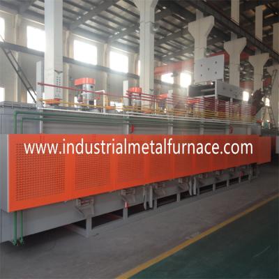 China 160 a 1000 kilogramos por el tratamiento térmico continuo del funcionamiento del horno de resistencia del horno de la correa del rodillo de la hora en venta