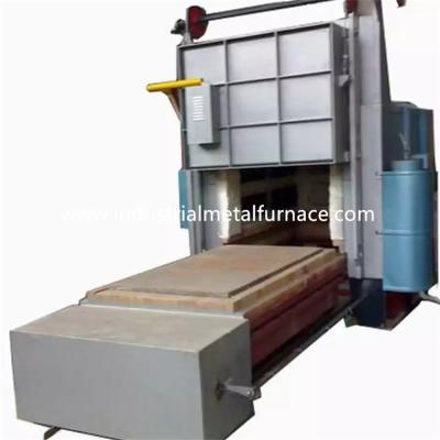 China 5 Zones Bogie Hearth Heat Treatment Furnace 10000×3500×3500mm Gas Fired for sale