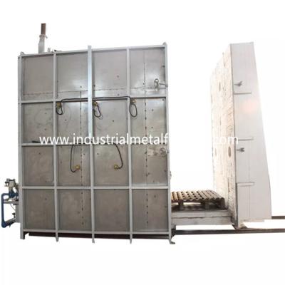 China Bogie Hearth Heat Treatment Electrical Tempering Furnace 2000×900×600mm for sale