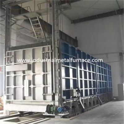 China Bogie Hearth Heat Treatment Car Bottom Furnace Oven Tilting Trolley Fast Quenching 320KW for sale