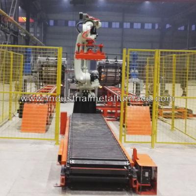 China Inteiramente máquina de empilhamento do lingote de Kawasaki Robot Type Aluminum, máquina do empilhador do lingote à venda
