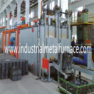 China Double Row Push Rod Isothermal Spheroidizing Heat Treatment Annealing Furnace High Temperature Melting Furnace for sale