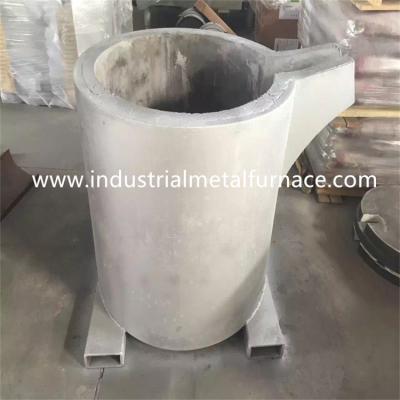 China Pouring 540mm Aluminum Melting Foundry Molten Aluminum Transfer Ladles for sale