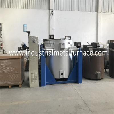 China 300 To 1000kgs Electric Oil Fired Copper Melting Furnace Melting Copper 1400 Degree for sale