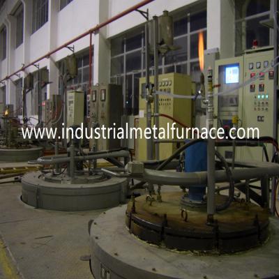 China 90KW 50HZ Pit Type Gas Carburizing Furnace Electric Resistance Continuous Gas Carburising Furnace for sale