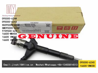 China Denso Genuine Fuel Injector 095000-6240 095000-624# HU095000-624# for Nissan Cabstar 16600-MB40A 16600-VM00D 16600 VM00C for sale